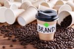 Coffee Branding Concept Stock Photo