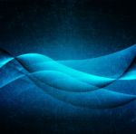 Abstract Blue Background Stock Photo