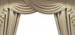 Luxury Curtain Stock Photo