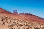 Astrological Observatory On Haleakala Volcano In Hawaii Stock Photo