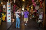 Pattaya, Chonburi Province, Thailand , December 18 - 2016 : Tourists Walking At Pattaya Floating Market There Is A Lot Shops Selling Food , Thai Sweet And Souvenirs Stock Photo