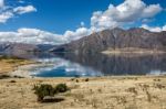 Lake Hawea Stock Photo