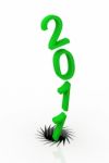 New Year 2011 Stock Photo