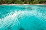 Honeymoon Bay And Beach In Similan Island, Thailand Stock Photo