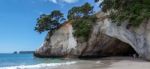 Cathedral Cove Beach Near Hahei Stock Photo