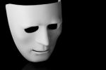 White Mask Stock Photo