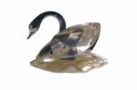 Isolated Crystal Swan Stock Photo