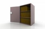 File Cabinet Stock Photo