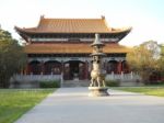 Zhong Hua Chinese Buddhist Monastery In Lumbini, Nepal Stock Photo