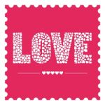 L O V E Card4 Stock Photo