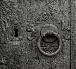 Old Door-handle Stock Photo