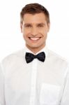 Smiling Young Male Stock Photo