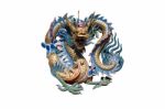 Chinese Style Dragon Statue Stock Photo