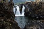 The Gorge Waterfall And Creek Stock Photo