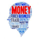 Business & Finance Related Word Cloud Background Stock Photo