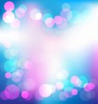 Colorful Elegant Abstract Background With Bokeh Lights Stock Photo