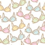 Seamless Pattern Of Lingerie, Illustration Background Stock Photo