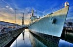 HMS Cavalier Stock Photo