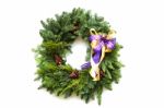 Christmas Wreath Stock Photo