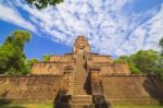 Baksei Chamkrong, 10th Century Hindu Temple, Part Of Angkor Wat Stock Photo