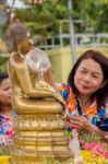 Songkran Festival Stock Photo