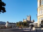 View Of Bath Abbey Stock Photo