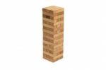 Wooden Brick Block Stock Photo