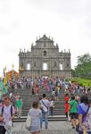 Ruins Of St. Paul's Cathedral Stock Photo