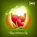 Red Love Heart, Valentines Day Concept Stock Photo