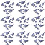 Swallow Pattern Stock Photo