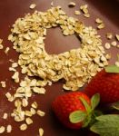 Heart Healthy Oats Stock Photo