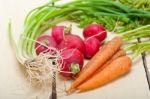 Raw Root Vegetable Stock Photo