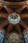 Ceiling Detail Ely Cathedral Stock Photo