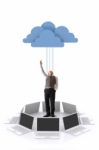 Cloud Computing Stock Photo