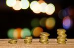 Coin Stack  Stock Photo