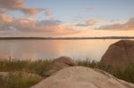 Lake Leslie In Queensland Stock Photo