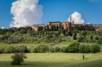 Pienza, Tuscany/italy - May 19 : View Of Pienza In Tuscany  On M Stock Photo