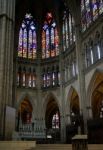 Interior View Of Cathedral Of Saint-etienne Metz Lorraine Mosell Stock Photo