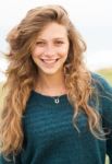 Young Woman Outdoors Portrait Stock Photo