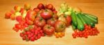 Fruits And Vegetables Stock Photo