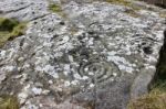 Routin Linn Petroglyphs Stock Photo