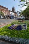 East Grinstead In Bloom Stock Photo