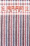 Native Sarong With Elephant Pattern Stock Photo