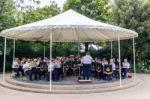 Windsor, Maidenhead & Windsor/uk - July 22 : Band Playing At Win Stock Photo