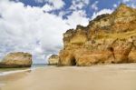 Wonderfull Portuguese Beach Stock Photo