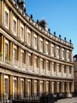 Houses In The Circus In Bath Stock Photo