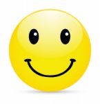 Smiley Icon Stock Photo