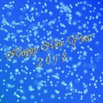 Happy New Year 2018 Stock Photo