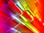 Colourful Bars Background Shows Graphic Design Or Digital Art Stock Photo