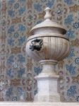 Lagos, Algarve/portugal - March 5 : Stone Font In St Marys Churc Stock Photo